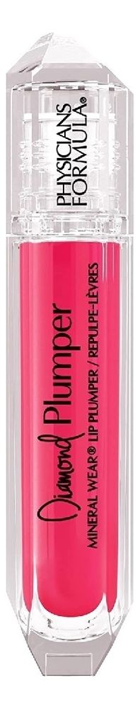 Блеск для губ увеличивающий объем Diamond Glow Lip Plumper 5мл: Сияющий роз фото 1