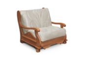 Кресло-кровать Милан с деревянными подлокотниками Фиеста