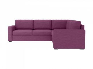 Большой угловой диван Peterhof П3 фиолетовый 341915 ОГОГО