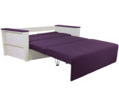 Диван-кровать Бруно 2 фиолетовый