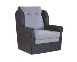Кресло кровать Классика М шенилл серый