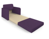 Кресло-кровать Бит Куба фиолетовый