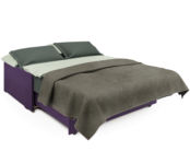 Диван кровать Коломбо БП 100 Париж и рогожка фиолетовый
