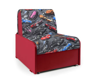 Кресло-кровать Коломбо БП машинки и красный