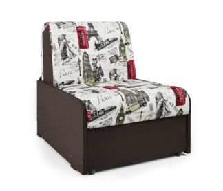 Кресло-кровать Коломбо БП Париж и рогожка шоколад