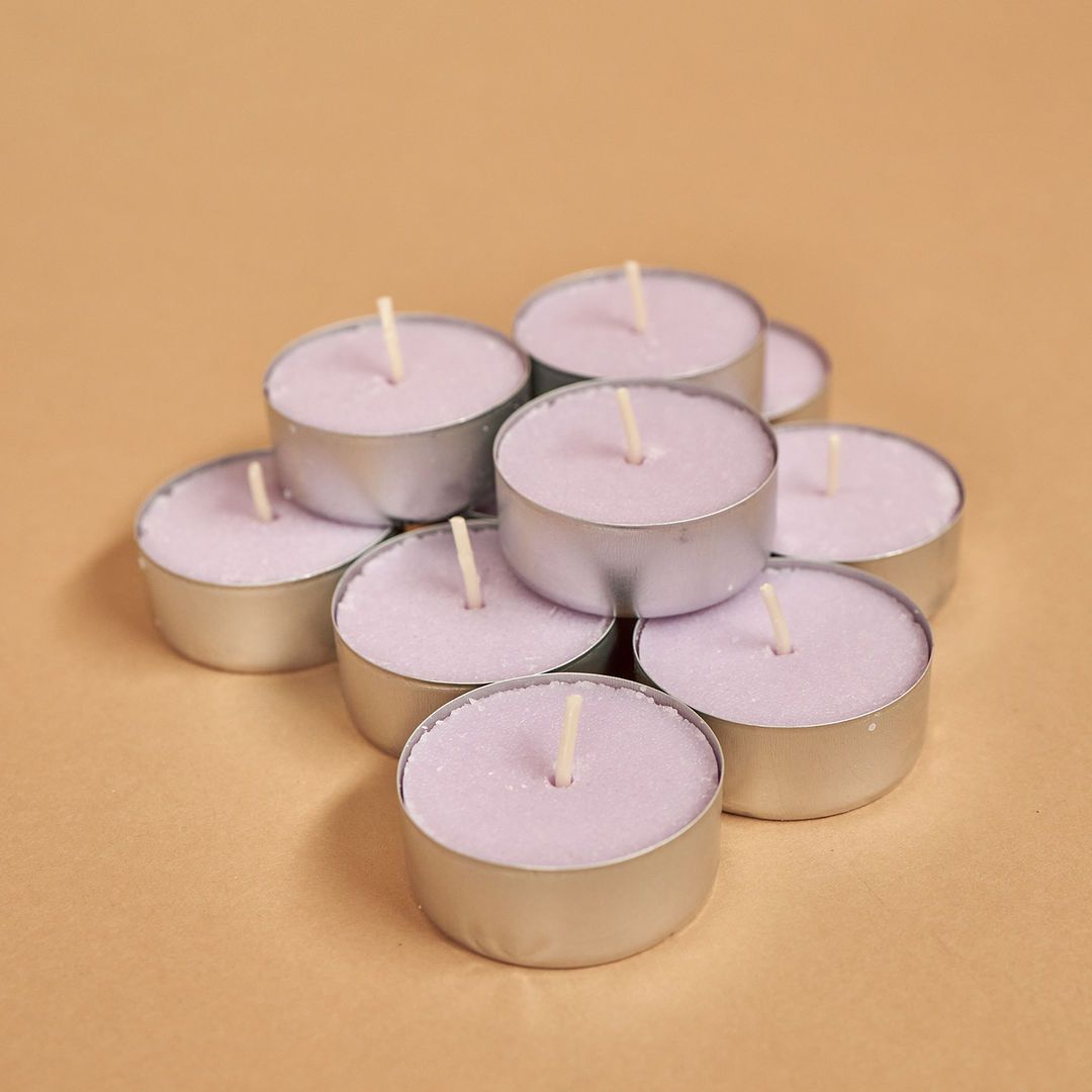 Набор свечей чайных Lavender CozyHome